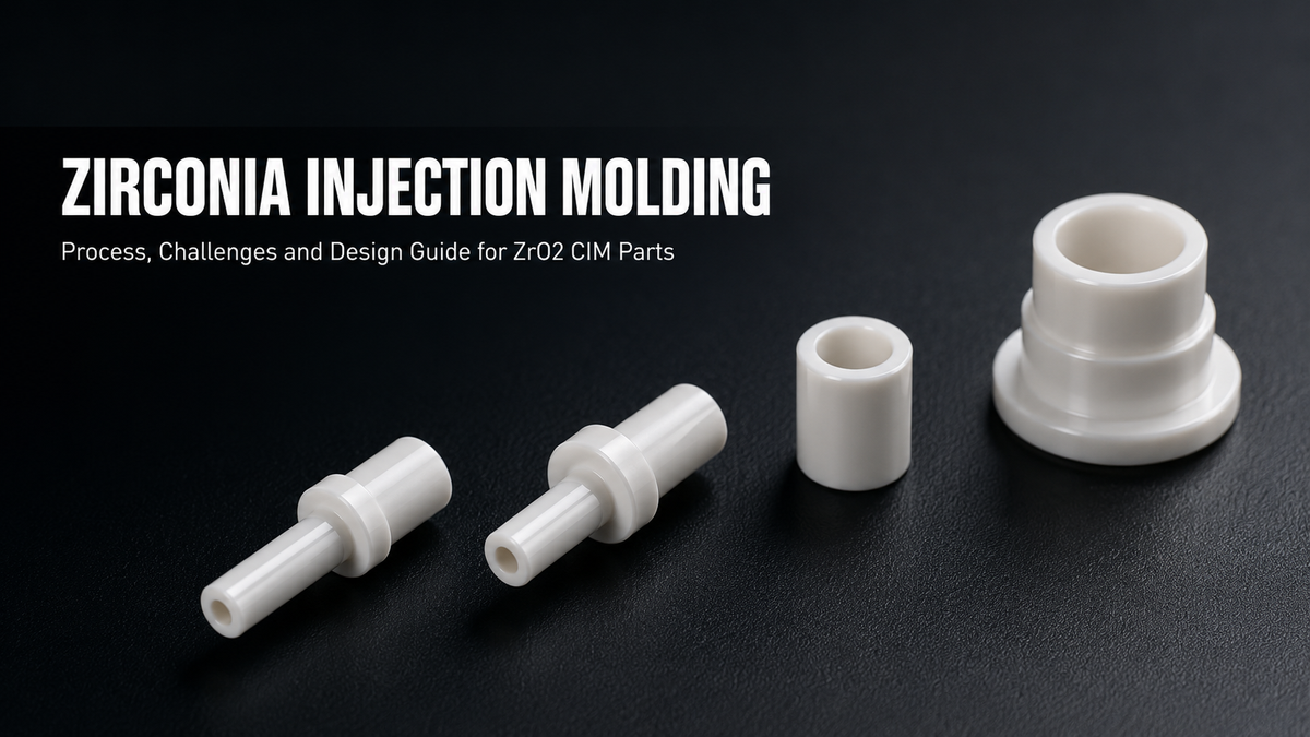 Zirconia Injection Molding: Process, Challenges, and Design Guide for ZrO2 CIM Parts
