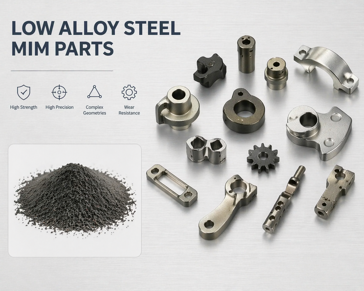 Custom Low Alloy Steel MIM Parts for Structural Applications